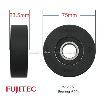 75mm Step Roller for Fujitec Escalators 75X23.5X6204